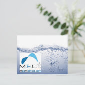 葉書溶融物 ポストカード (スタンド正面)