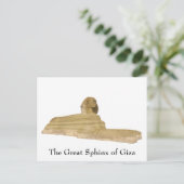 葉書：ギザ素晴らしのスフィンクス ポストカード (スタンド正面)