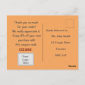 葉書 ポストカード (裏面)