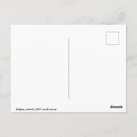 葉書 ポストカード (裏面)