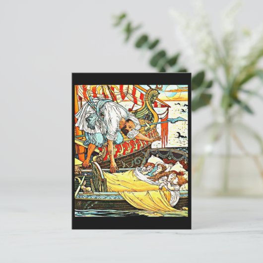 葉書 – ヴィンテージイラストレーション – ウォルタークレーン41 ポストカード (スタンド正面)