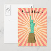 葉書：自由の女神 ポストカード (正面/裏面)