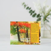 葉書 – 詩篇1:1-3は賛美男だ ポストカード (スタンド正面)