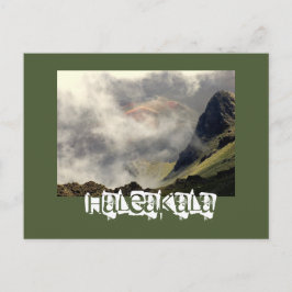 葉書「雲の中から現れるハレアカラ」 ポストカード