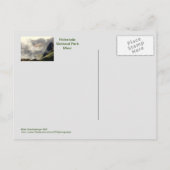 葉書「雲の中から現れるハレアカラ」 ポストカード (裏面)