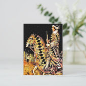 葉書：「騎馬司令官」 ポストカード (スタンド正面)