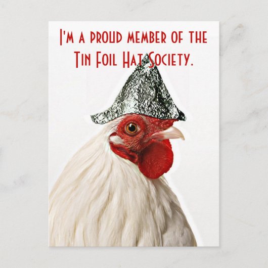 葉書、鶏葉書 ポストカード (正面)