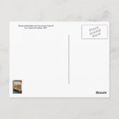 葉書：Cat on Window by Hiroshige歌川広重 ポストカード (裏面)