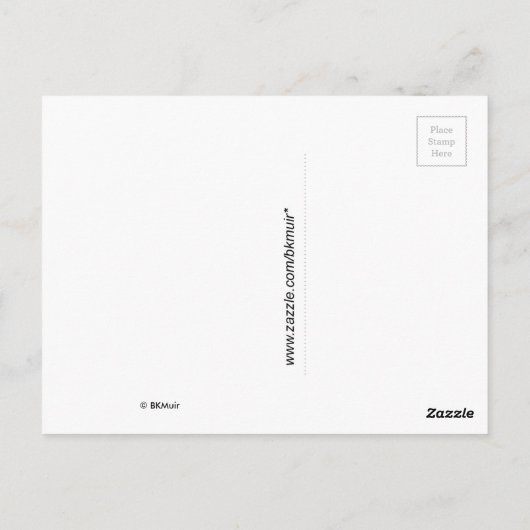 葉書 – Grasshopper in Tree ポストカード (裏面)