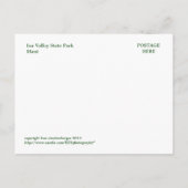 葉書、IAOニードル(MAU)雲に包まれた» ポストカード (裏面)