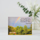 葉書 – Jeremiah 29:11私は計画を知っている… ポストカード (スタンド正面)