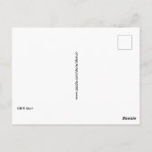 葉書 – Young Owlポートレート ポストカード (裏面)