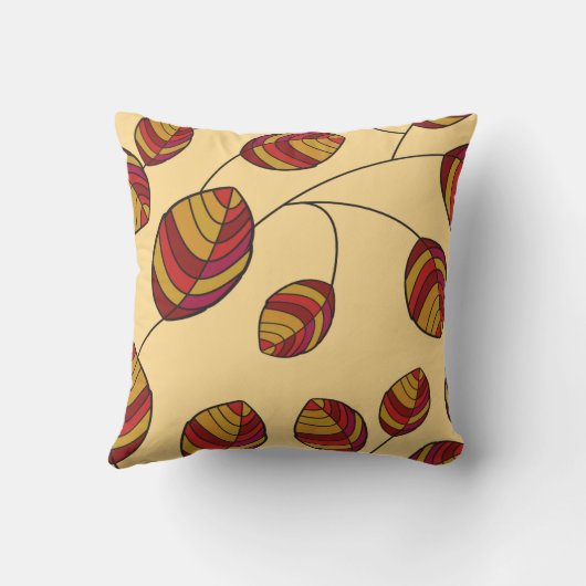 葉枕 クッション (裏面)