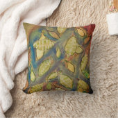 葉枕 クッション (ブランケット)