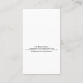 葉果実ハーブ 名刺 (裏面)