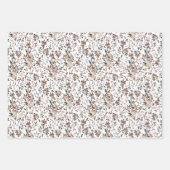 葉果実ホワイトウォーターエレガントフローラ ラッピングペーパーシート (正面3)