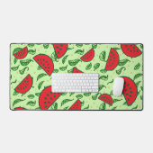 葉柄とスイカ デスクマット (キーボード&マウス)