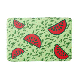 葉柄とスイカ バスマット