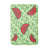 葉柄とスイカ バスマット (正面縦)