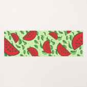 葉柄とスイカ ヨガマット (裏面(横))