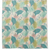 葉柄シャワーカーテン シャワーカーテン (正面)