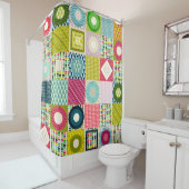 葉格子 シャワーカーテン (インサイチュ)