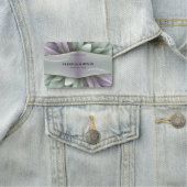 葉楽しむ:スタイルと洗練の融合 名札 (インサイチュ)