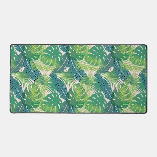 葉模様 デスクマット (正面)