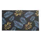 葉模様 17 枕カバー (裏面)