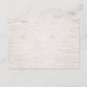 葉樺の木メモリアルサービス出席 エンクロージャーカード (裏面)