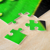 葉水滴 ジグソーパズル (側面)