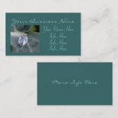 葉水滴 名刺 (正面/裏面)