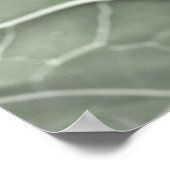 葉淡い色のの一部が焦点を合わせていない ポスター (角)