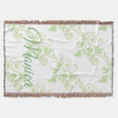 葉渦カスタム スローブランケット (正面)