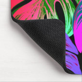 葉熱帯パターンマウスパッド マウスパッド (コーナー)