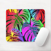 葉熱帯パターンマウスパッド マウスパッド (マウス)