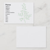 葉物三号 | 名刺 (正面/裏面)