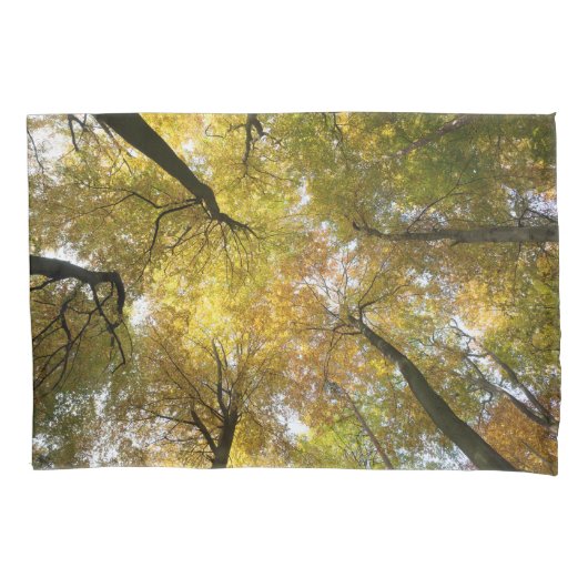 葉状のキャノピー 枕カバー (正面)