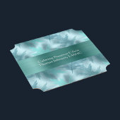 葉状ティール(緑がかった色)メンタルヘルス・カウンセラー |心理学者 ペーパーコースター