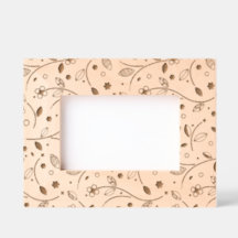 葉状フローラデザインエッチングフレーム