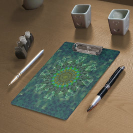 葉状フローラ角スティックパズル配置 クリップボード