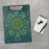 葉状フローラ角スティックパズル配置 クリップボード