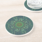 葉状フローラ角スティックパズル配置 コースター