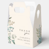 葉状ブライダルシャワー フェイバーボックス (オープン)