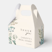 葉状ブライダルシャワー フェイバーボックス (正面サイド)