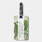 葉状体III ラゲッジタグ (裏面縦)