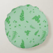 葉状 ラウンドクッション (裏面)