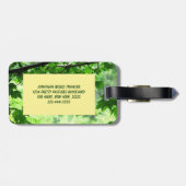 葉状 ラゲッジタグ (裏面横)