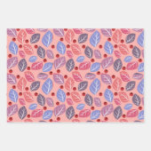 葉独身の板 ラッピングペーパーシート (正面)