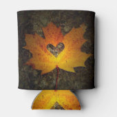 **葉秋の美しいハート** 缶クーラー (裏面)